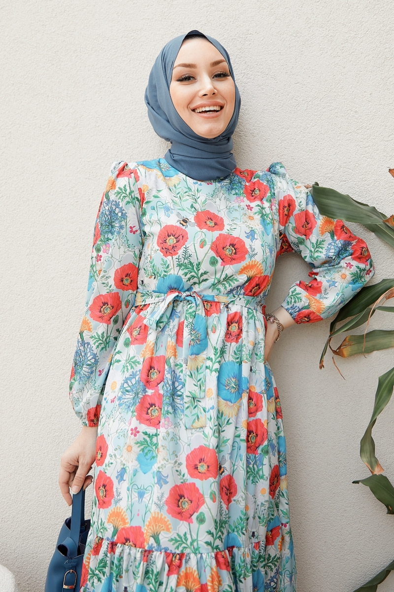 Leyna Kırmızı Elbise