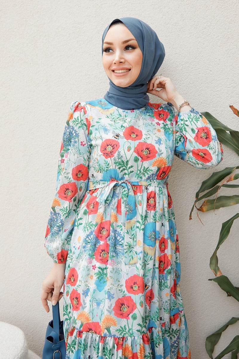 Leyna Kırmızı Elbise