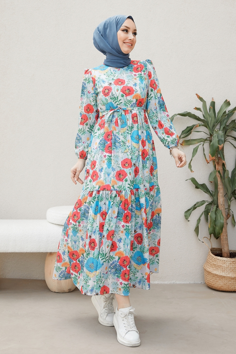 Leyna Kırmızı Elbise