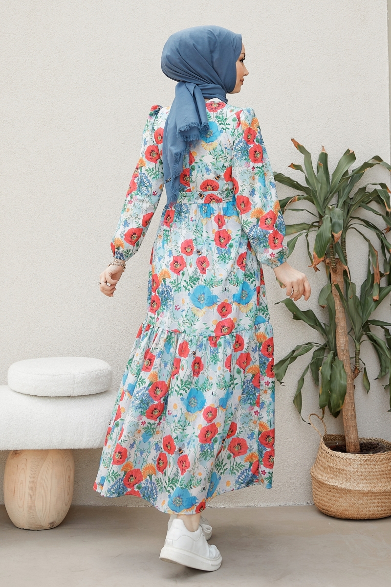 Leyna Kırmızı Elbise