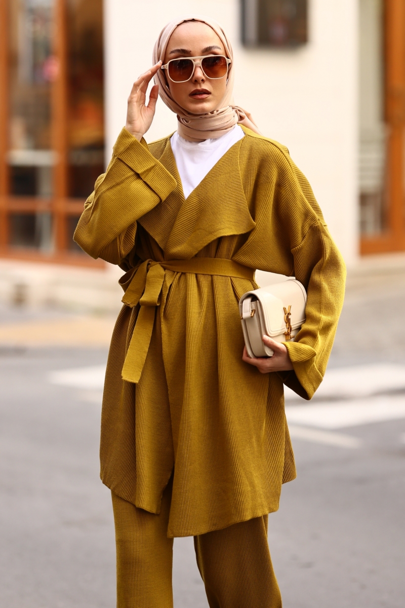 Lia Yağ Yeşili Takım