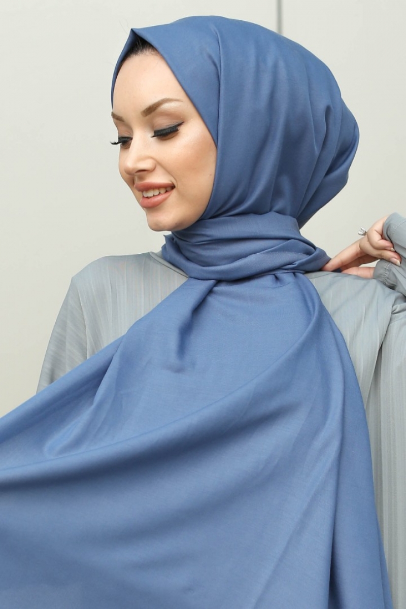 Lina Kot Mavi Şal