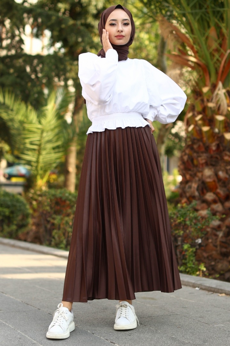 Linya Kahverengi Etek