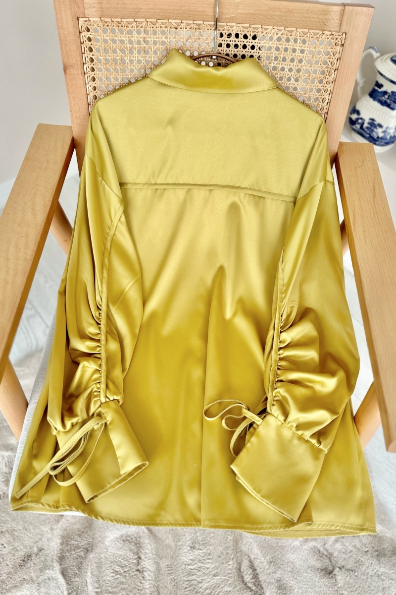 Lissa Yağ Yeşili Tunik