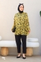 Lisa Yağ Yeşili Tunik
