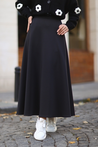 Livy Siyah Etek