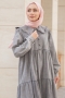Liya Füme Kot Elbise