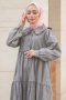 Liya Füme Kot Elbise
