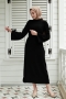 Liyona Siyah Elbise