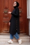 Lizbon Siyah Tunik