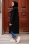 Lizbon Siyah Tunik