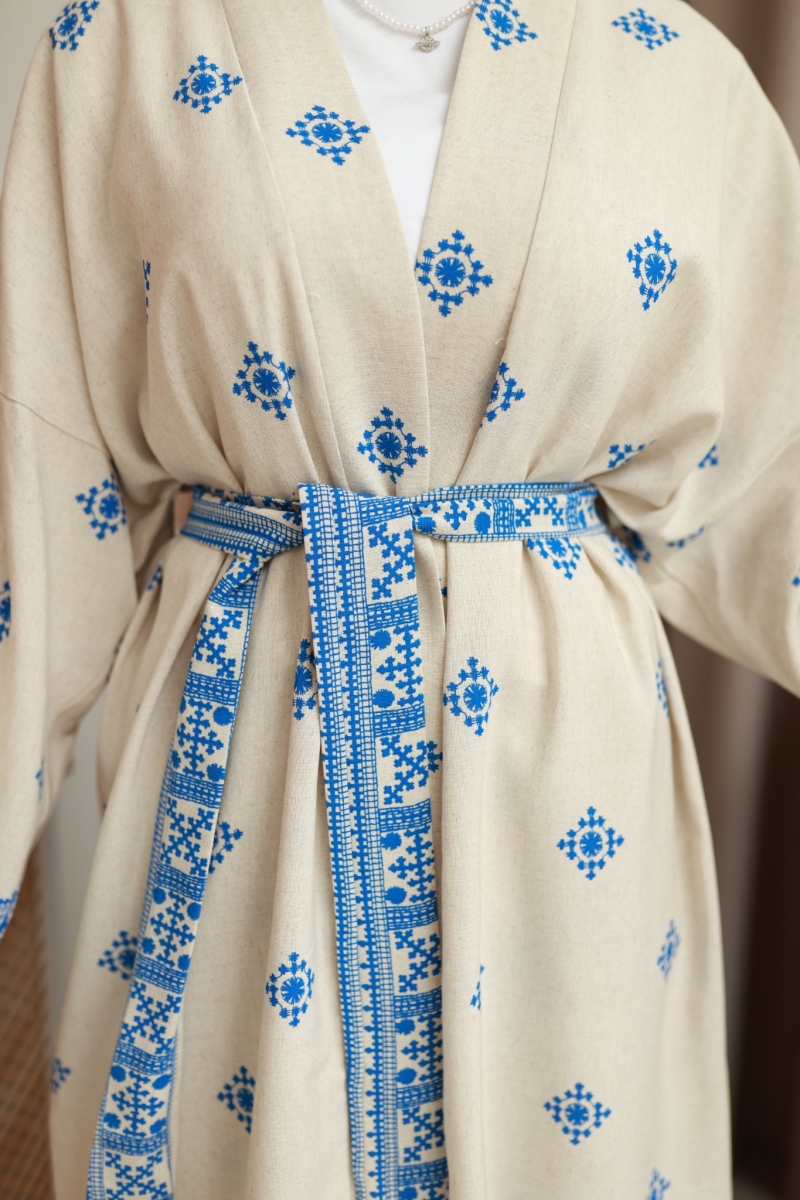 Lomas Bej Kimono Takım