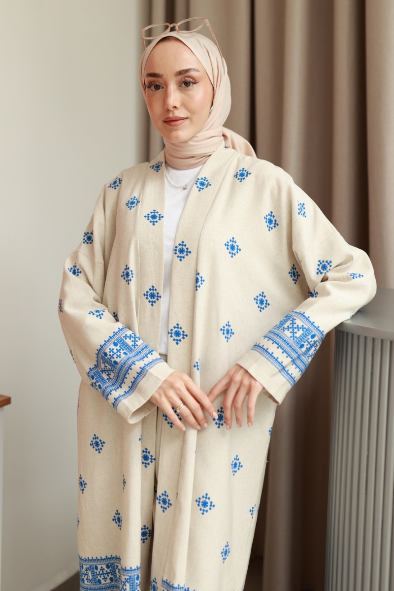 Lomas Bej Kimono Takım