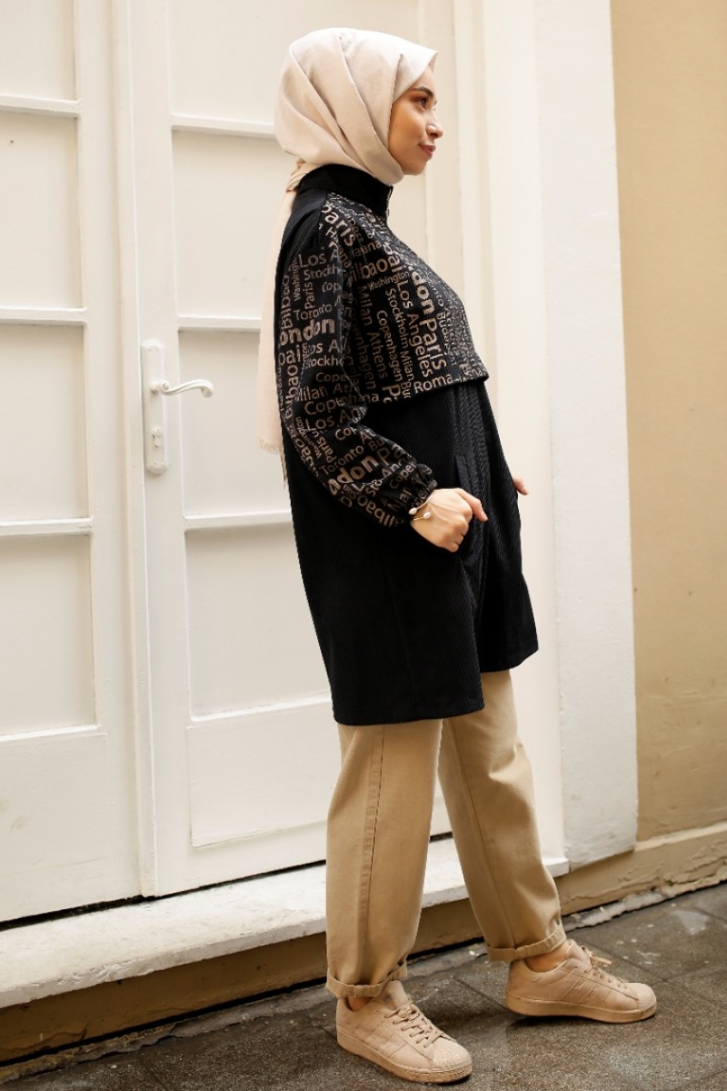 London Siyah Sweat