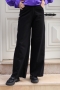 Lorava Siyah Kot Pantolon