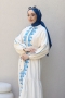 Lory Ekru Elbise