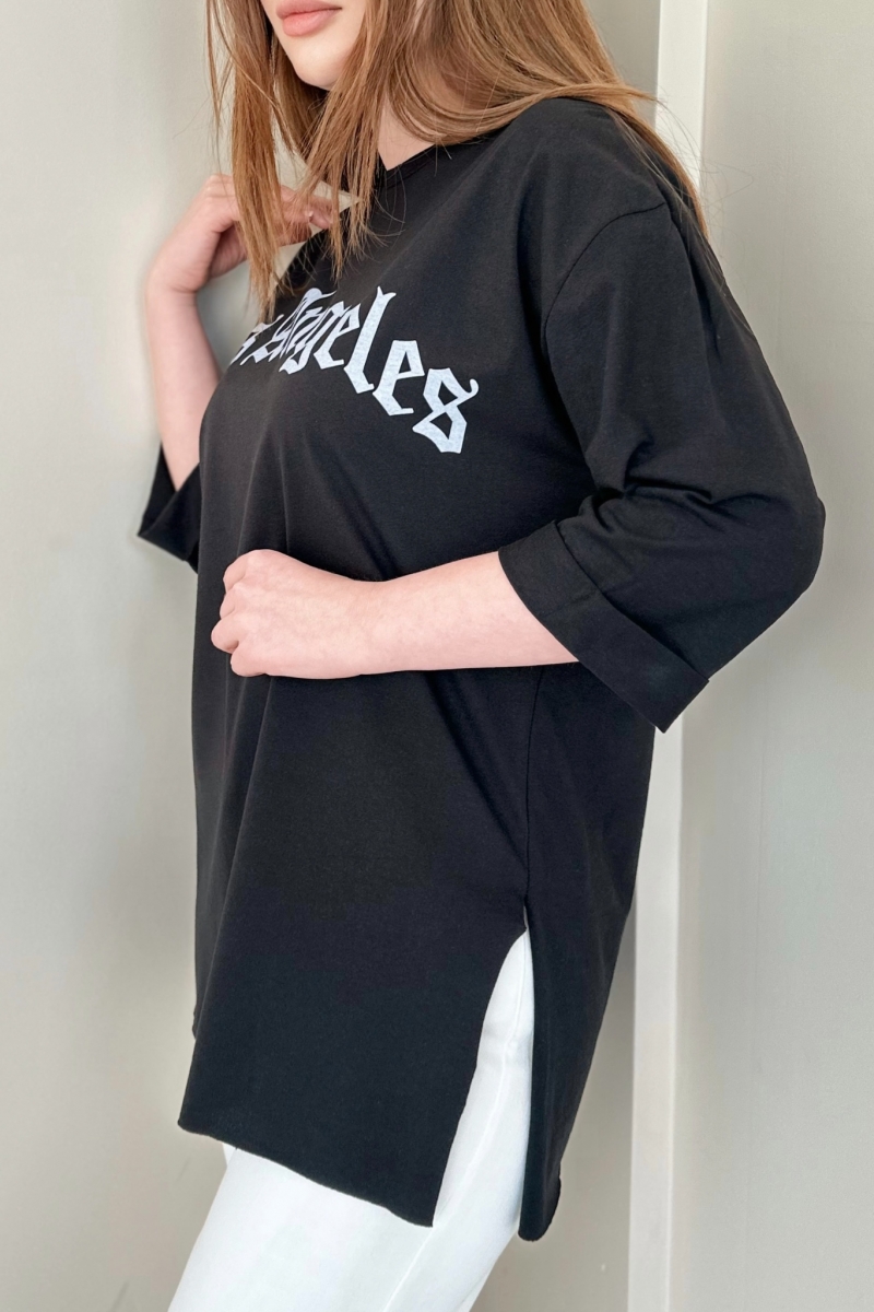 Los Angeles Siyah T-Shirt