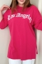 Los Angeles Pembe T-Shirt