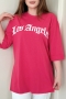 Los Angeles Pembe T-Shirt