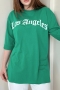 Los Angeles Yeşil T-Shirt