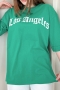 Los Angeles Yeşil T-Shirt