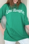 Los Angeles Yeşil T-Shirt