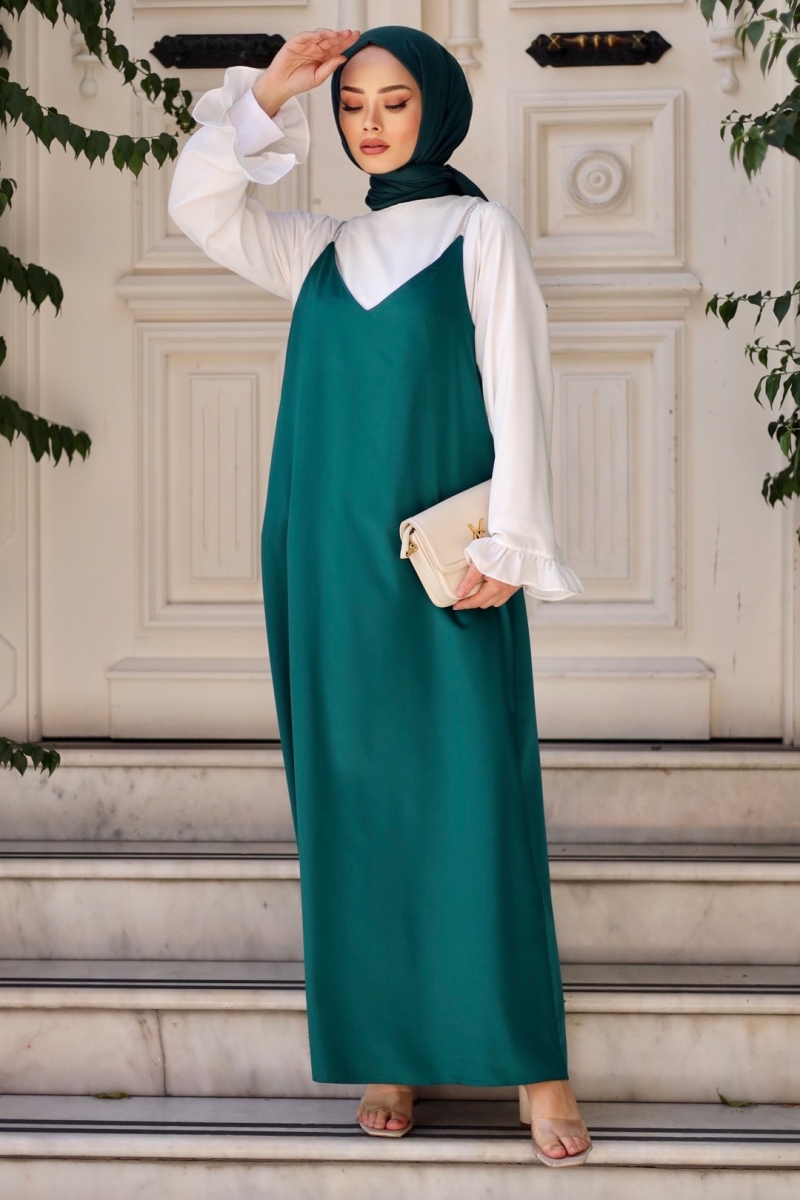 Lose Zümrüt Saten Jile