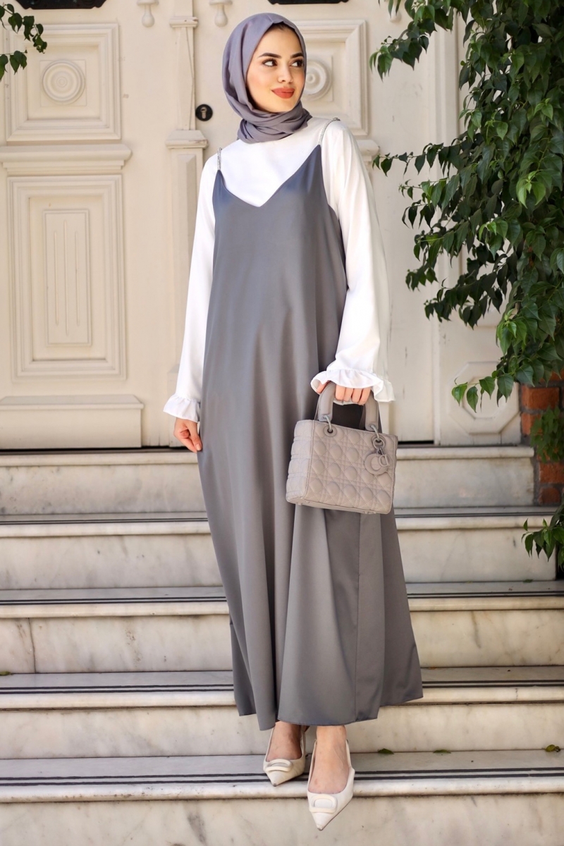 Lose Antrasit Saten Jile