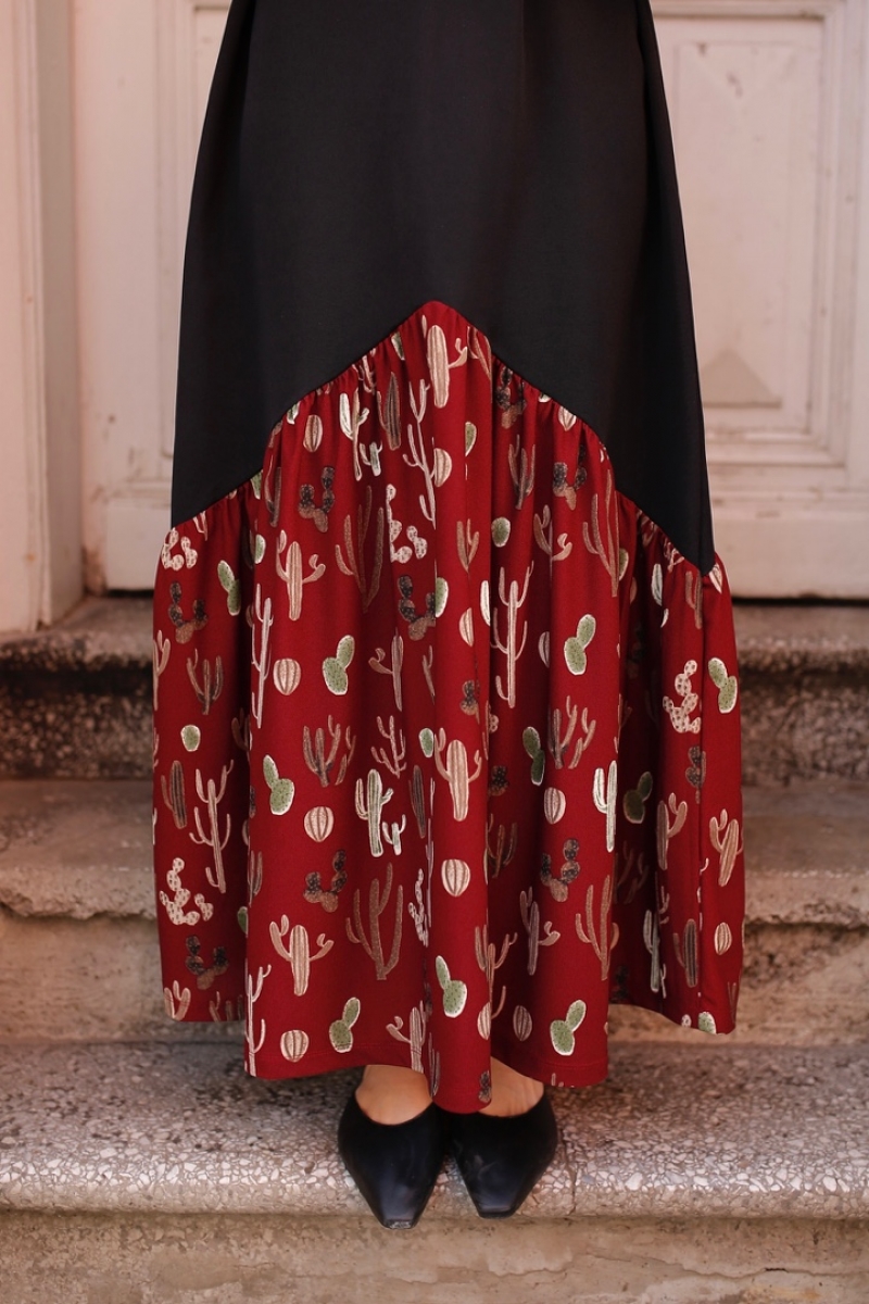 Losenta Bordo Elbise