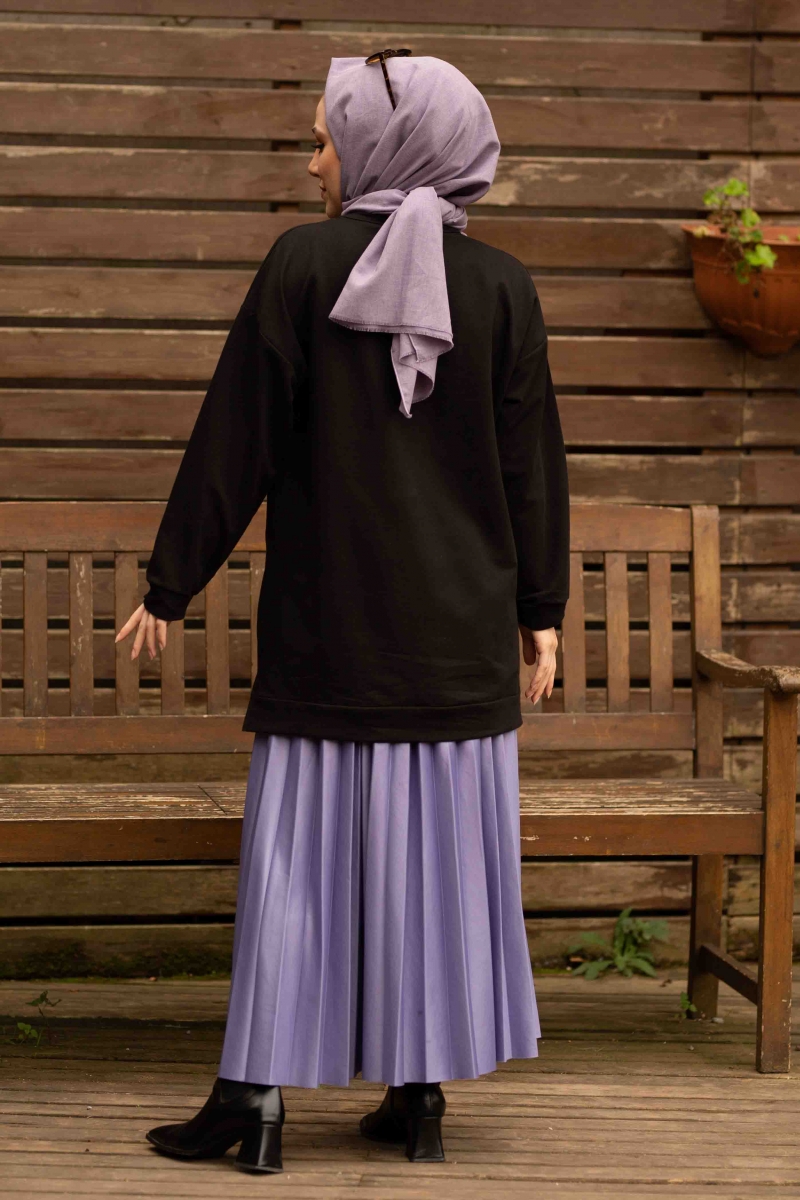 Lovely Siyah Sweat