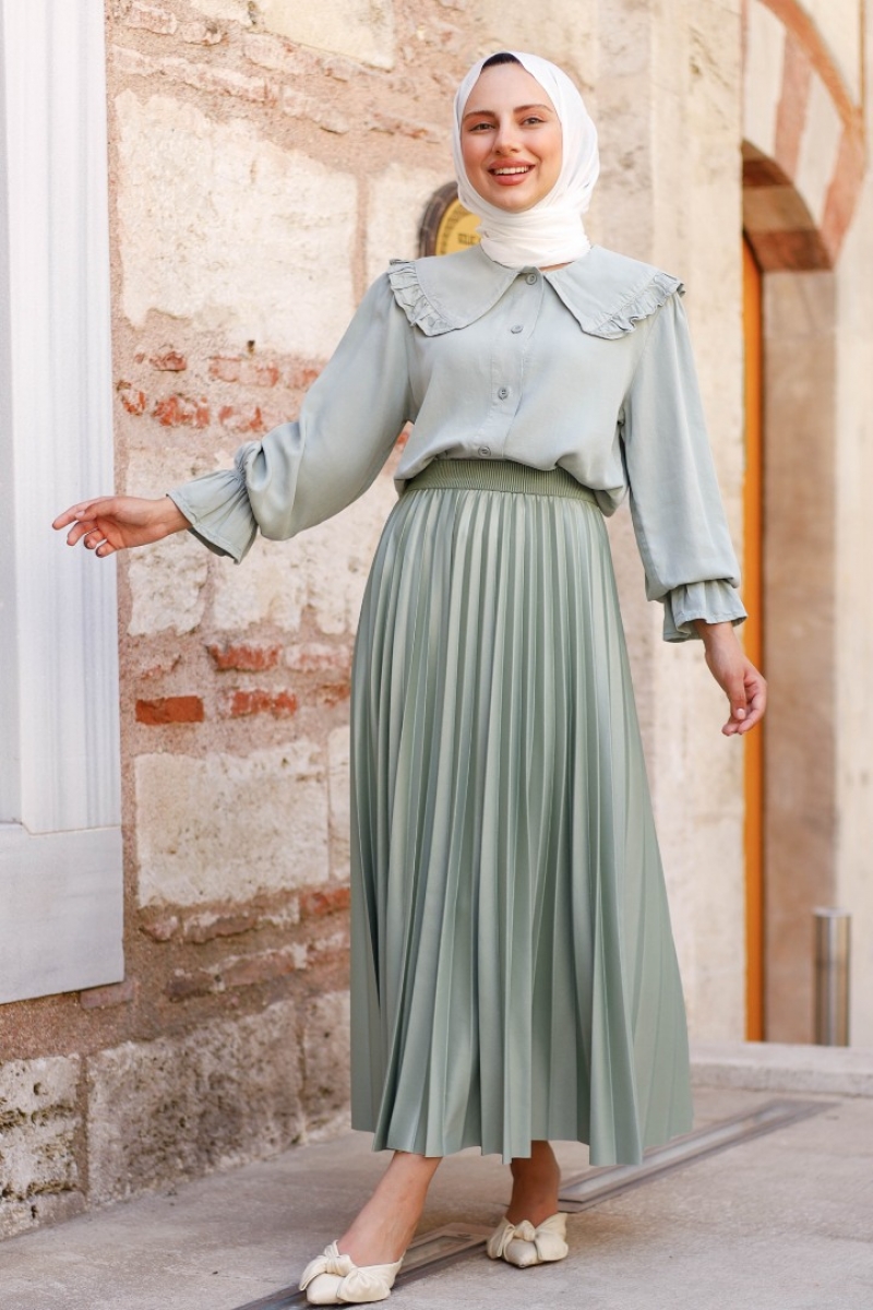 Loves Mint Yeşili Gömlek