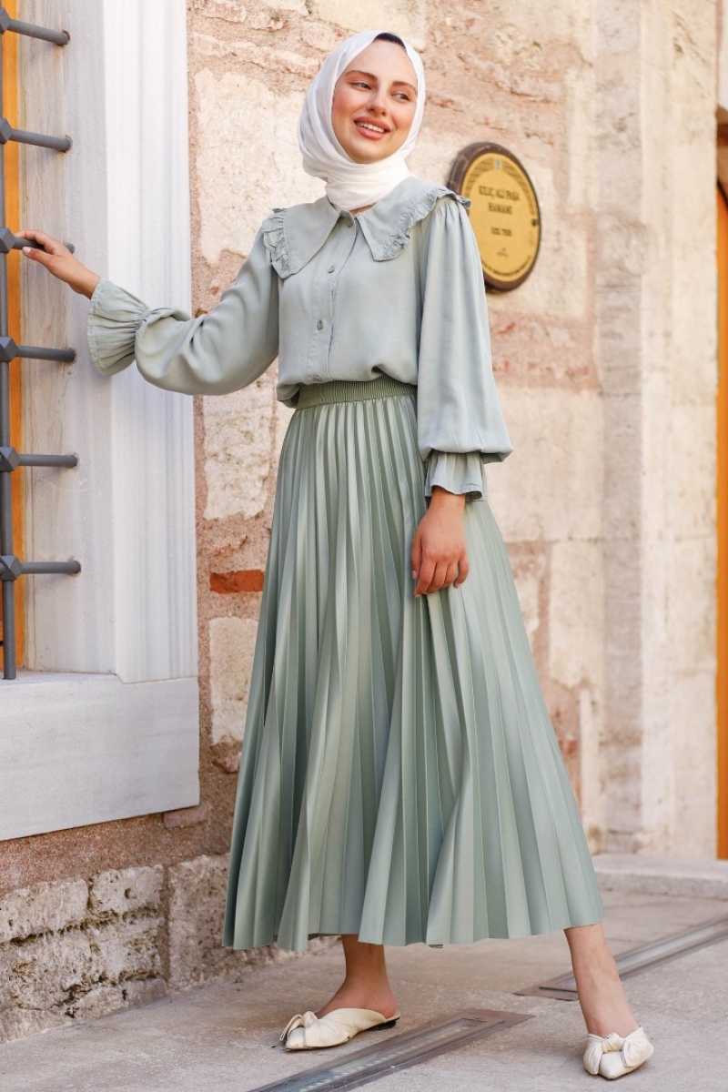 Loves Mint Yeşili Gömlek