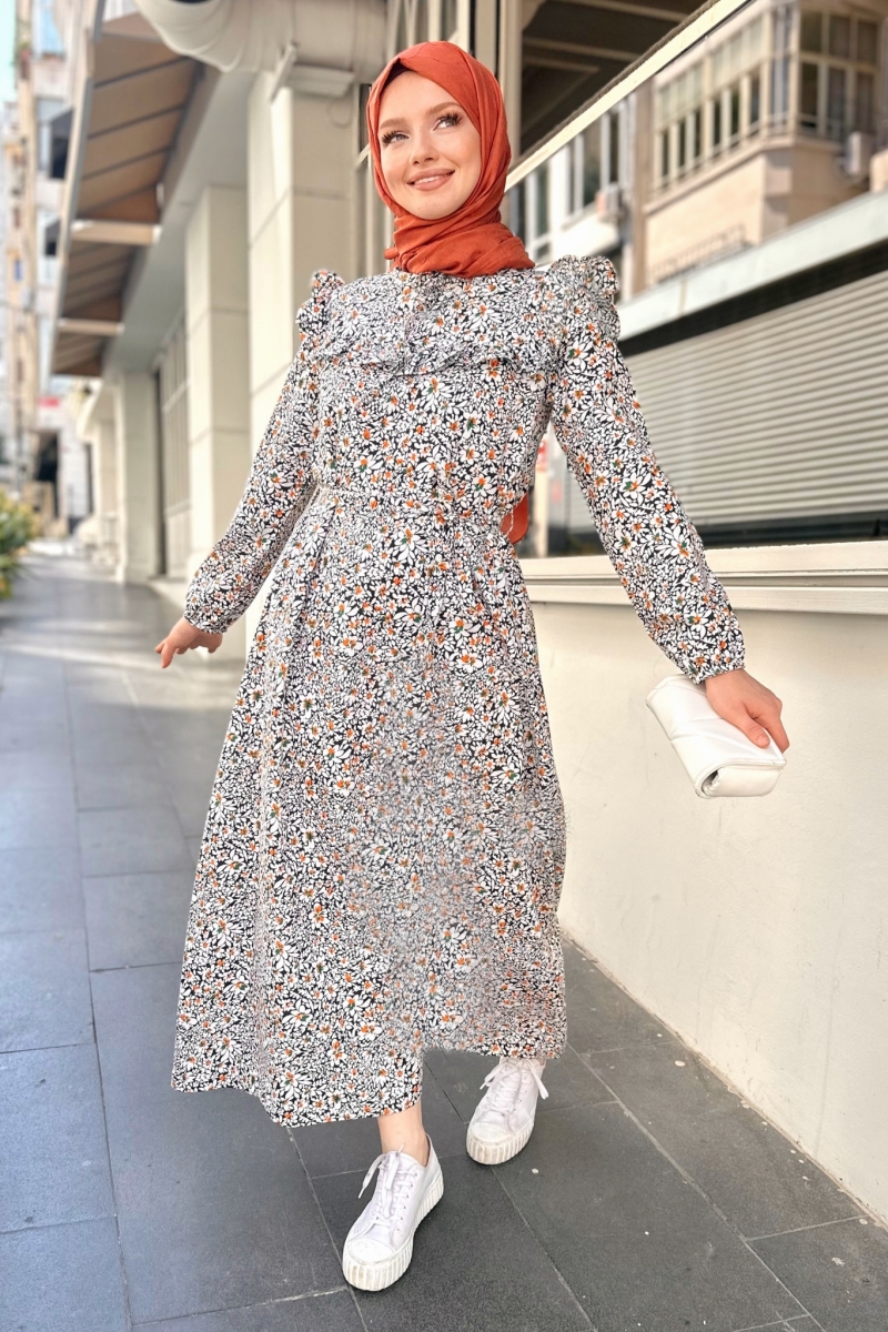 Loyam Turuncu Elbise