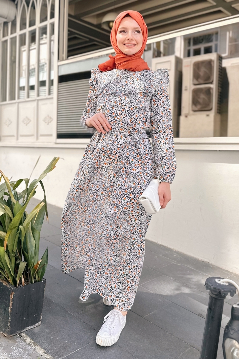 Loyam Turuncu Elbise