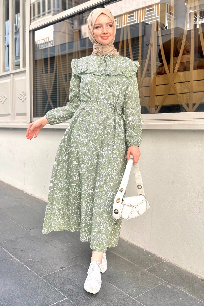 Luca Yeşil Elbise