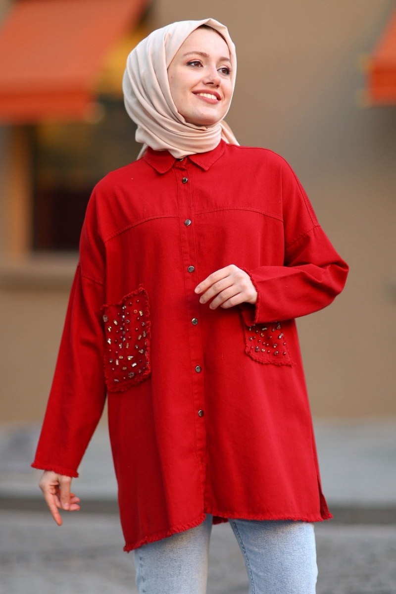 Lucky Kırmızı Ceket