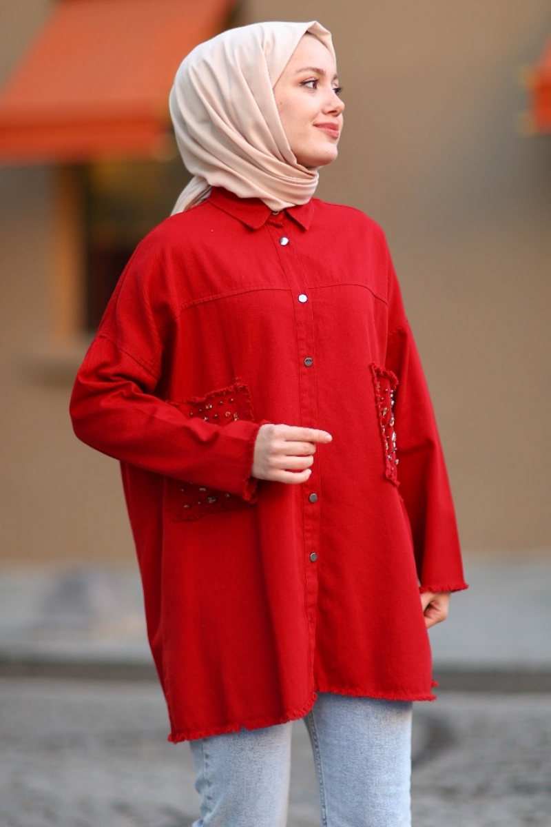 Lucky Kırmızı Ceket