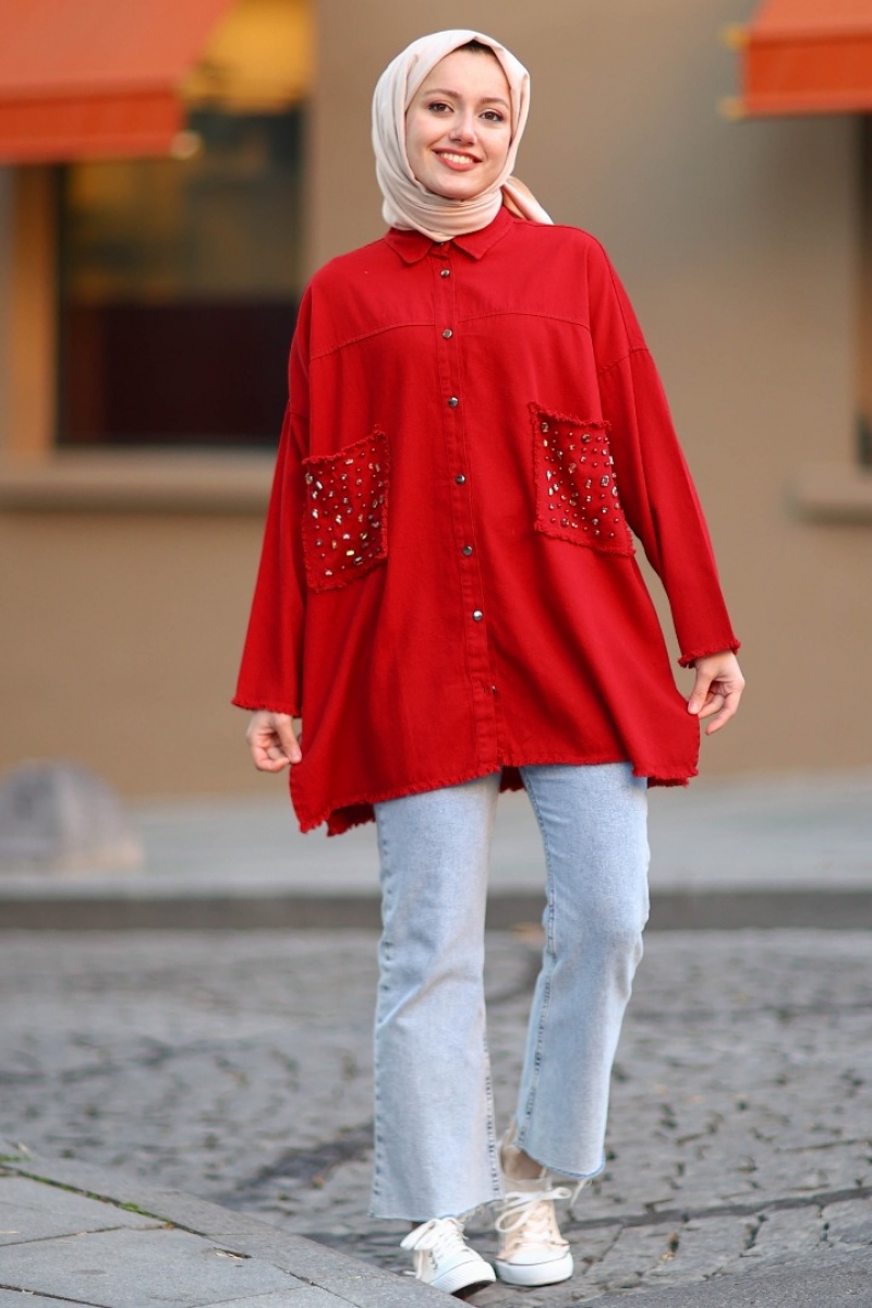 Lucky Kırmızı Ceket