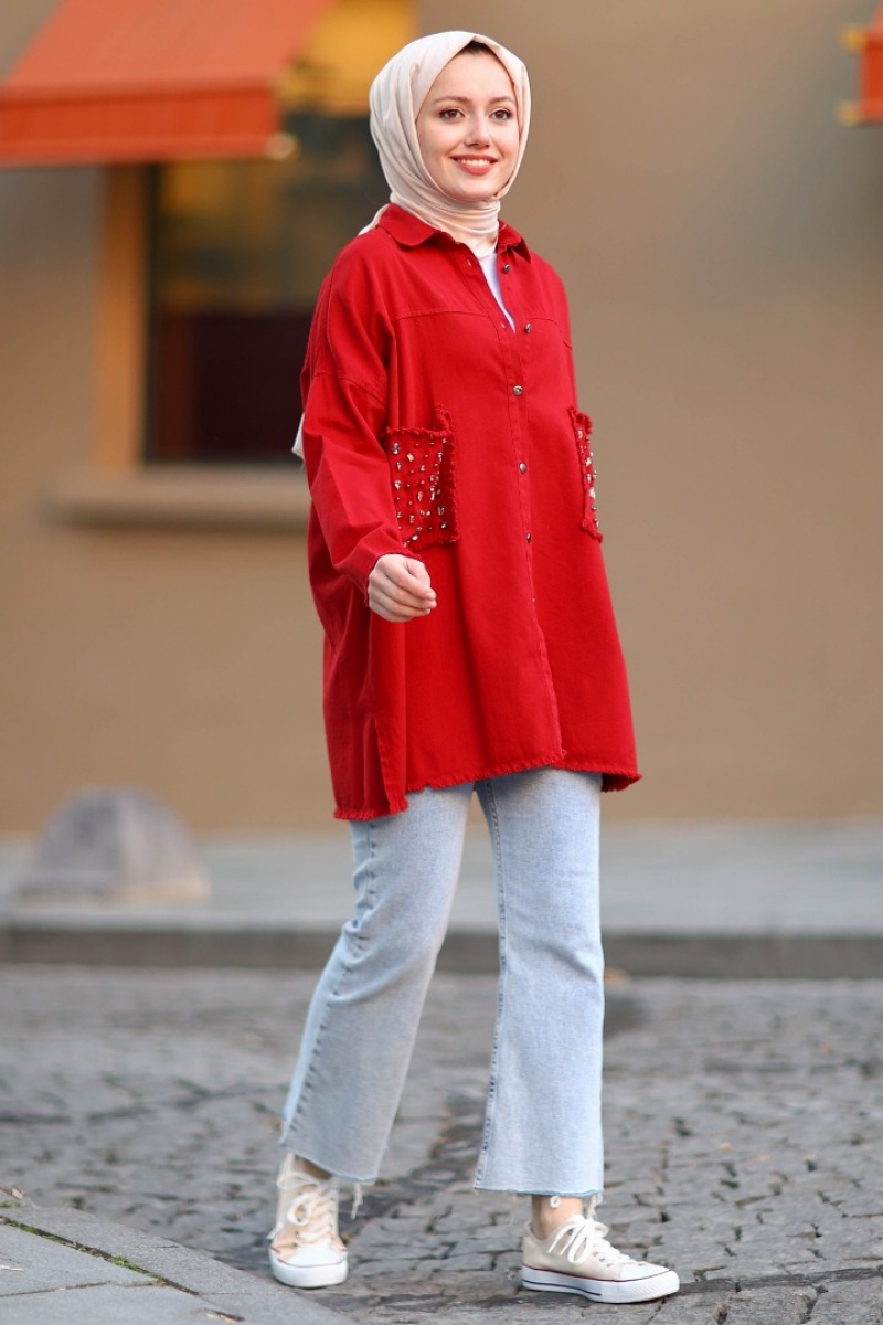 Lucky Kırmızı Ceket