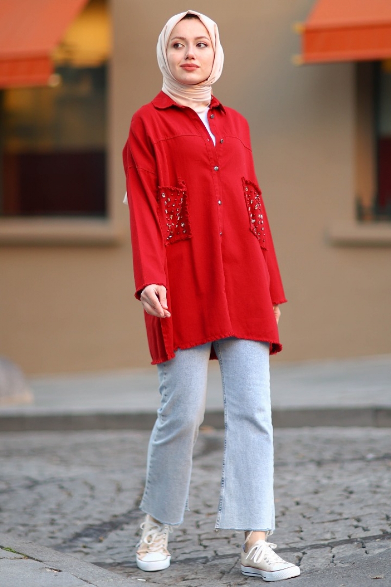 Lucky Kırmızı Ceket