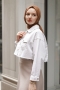 Lucy Beyaz Kot Ceket