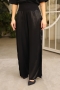 Lunia Siyah Saten Pantolon
