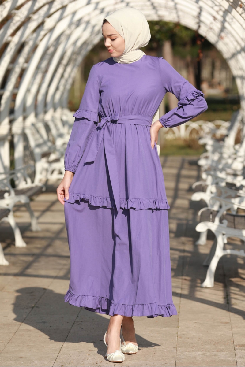 Lupeta Mor Elbise