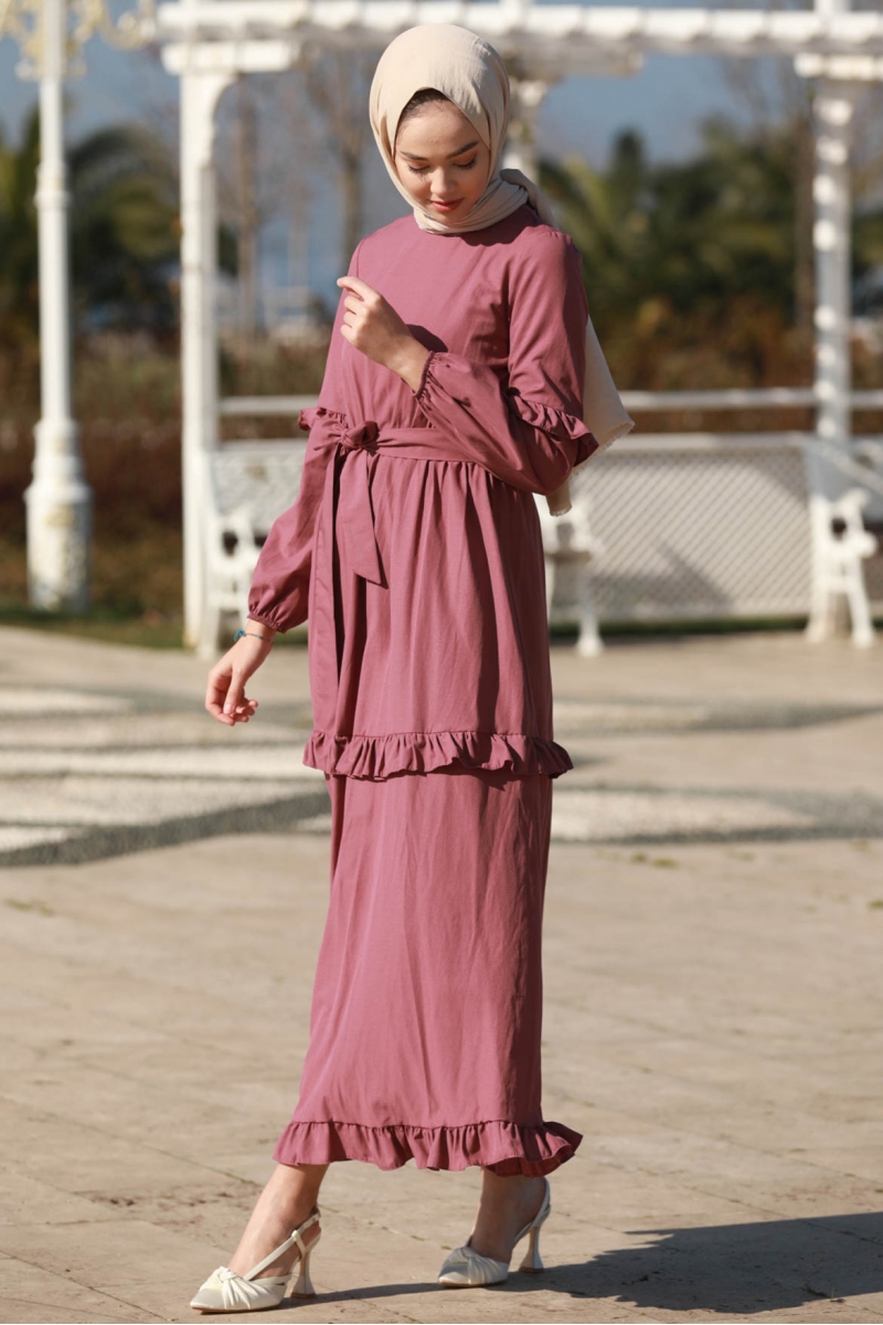 Lupeta Mürdüm Elbise