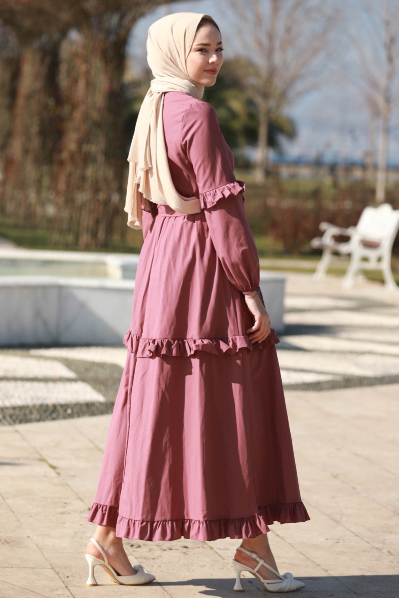 Lupeta Mürdüm Elbise