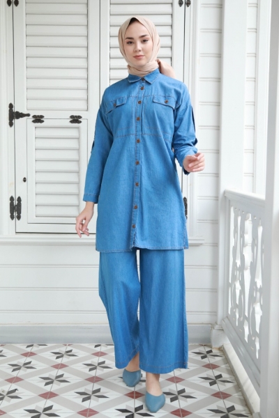 Lusiana Mavi Kot Takım