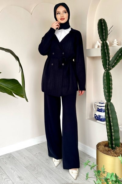 Magic Lacivert Triko Takım