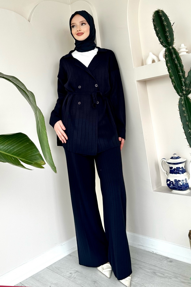 Magic Lacivert Triko Takım