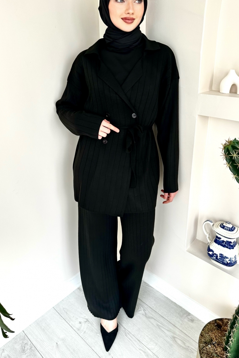 Magic Siyah Triko Takım