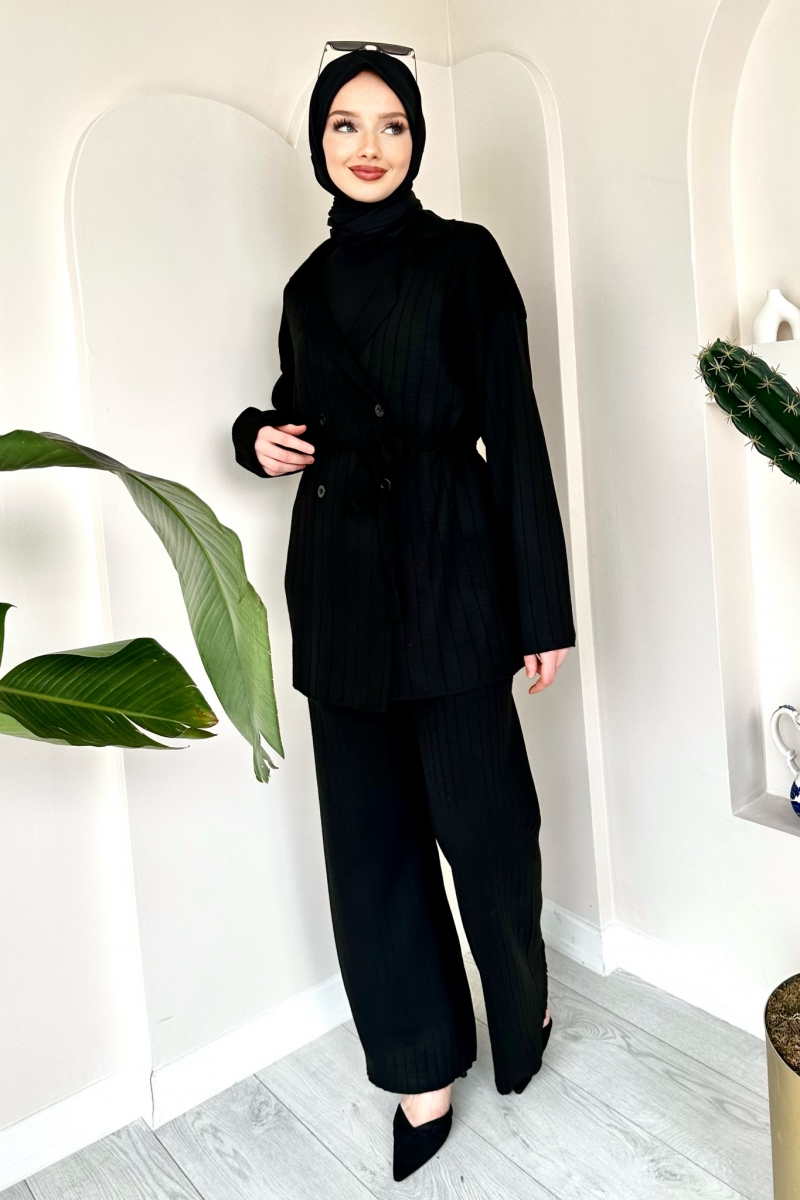 Magic Siyah Triko Takım